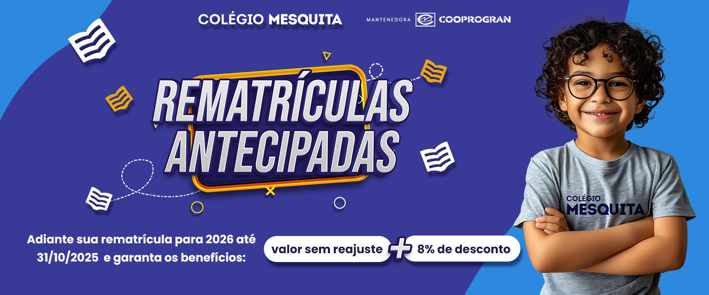 Banner - Campanha rematrículas antecipadas
